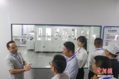 华裔青年企业家走进江西赣湘合作产业园 看发展寻商机